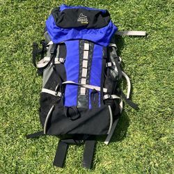 Gregory Gravity Blue/Black Outdoor Hiking Backpack Size Medium 