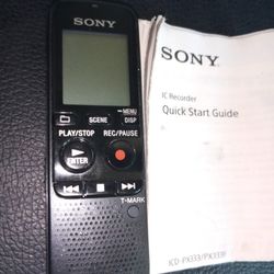 Sony Recorder