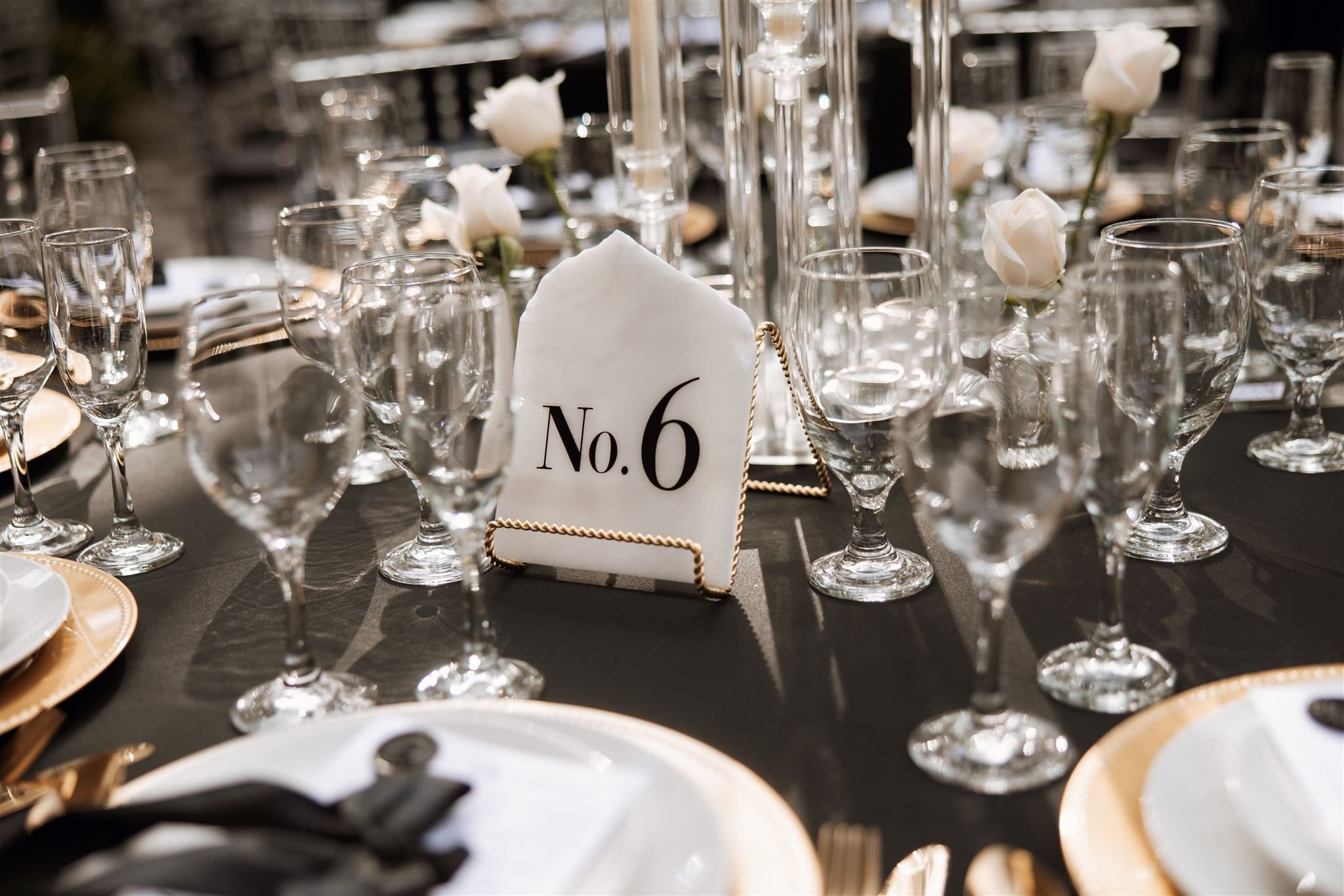 Table Number Wedding Decor