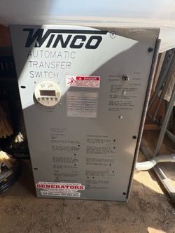 8KW Winco Generator