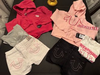 Kids 3,4,10,12,14 True Religion outfit sets