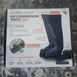 Sharper Image Air Compression Boots Flex Leg Recovery System Small / Medium