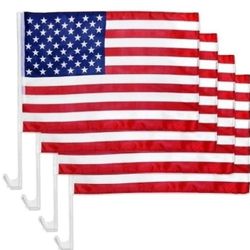 USA FLAGS FOR WINDOW CARS ( 50 PCS)