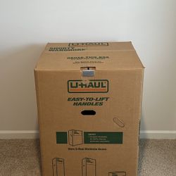 U-Haul Shorty Wardrobe Moving Box