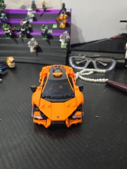 LEGO Speed Champions Lamborghini Orange Car