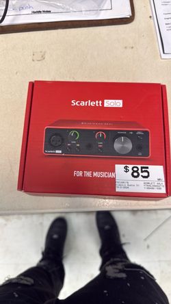 Focusrite Scarlett Solo Audio Interface