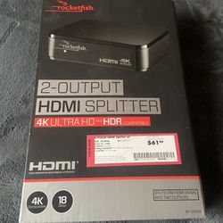 Rocketfish 4K HDMI Splitter