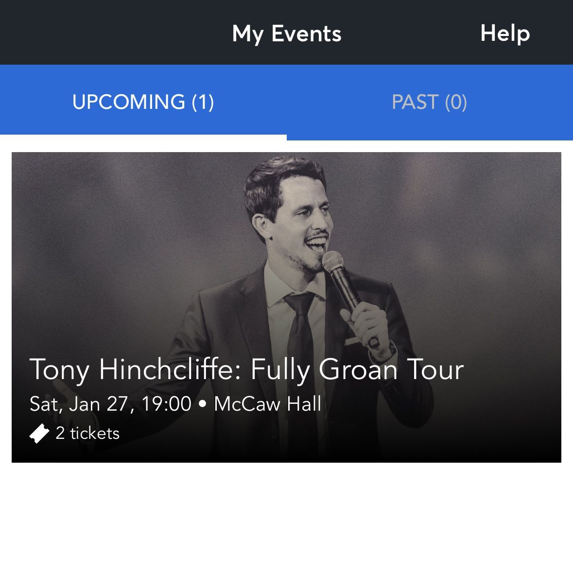 Tony Hinchecliffe Fully Groan Tour
