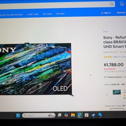 Sony Oled Tv I Pay $1800 Last Black Friday In Offer Real Price Was $2999 Control With Onw Light 
