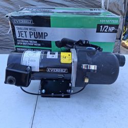 Everbilt 1/2 HP Shallow Well Jet Pump