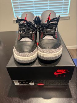 2024 Black Cement 3’s