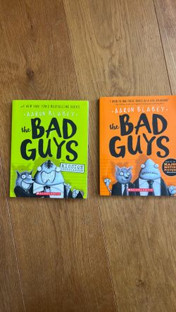 The Bad Guys Books Children’s Kids Home School Reading Montessori Scholastics Early Beginning Reader