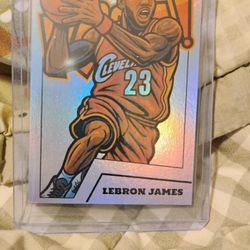 LEBRON JAMES KABOOM CUSTOM TRADING CARD 