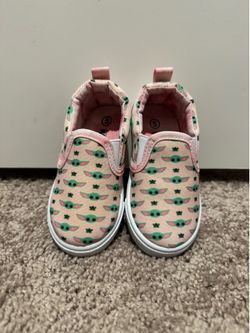 Baby Yoda (Grogu) toddler slip-on shoes