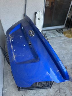 Used OEM Blue 2021 Subaru WRX Trunk