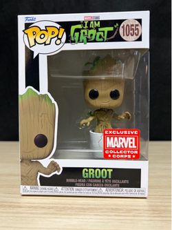 Funko Pop! Vinyl: Marvel Studios I Am Groot - Groot #1055 - Marvel Exclusive