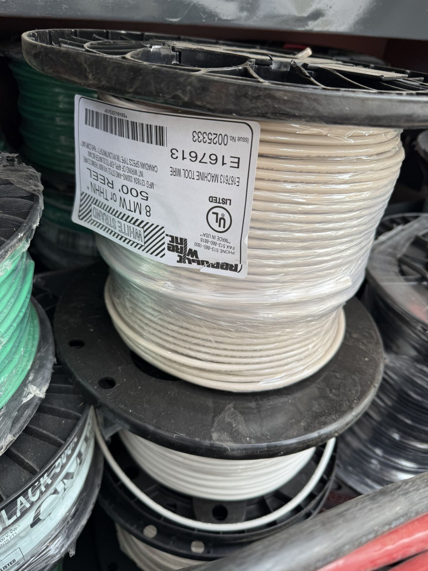 Wire THHN 8 Copper Wire 500ft Spool 
