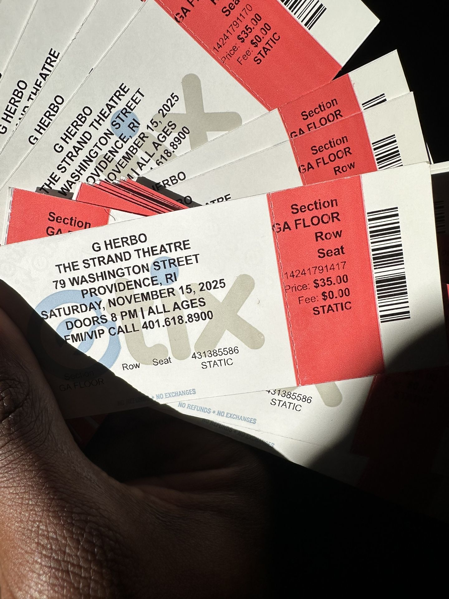 Gherbo Tickets For November 15th In Providence Rhode Island