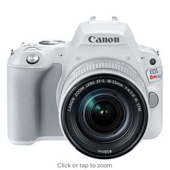 Cannon White DSLR Camera