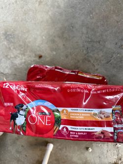 Purina ONE Wet Dog Food Variety Pack (10 Cans), Tender Cuts