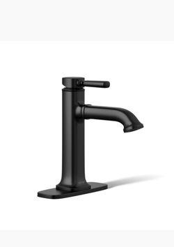 KOHLER Matte Black Bathroom Faucet, new