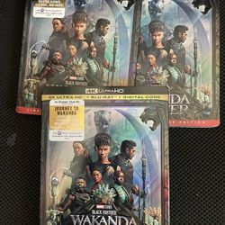 Black Panther 4k Blueray Wakanda