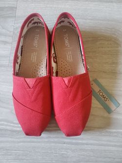 Red Toms Shoes