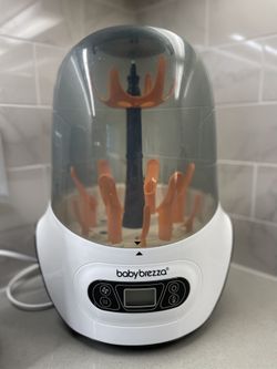 Baby Brezza Baby Bottle Sterilizer and Dryer Machine – Electric Steam Sterilization - Universal Fit - Pacifiers, Glass, Plastic, and Newborn Feeding B
