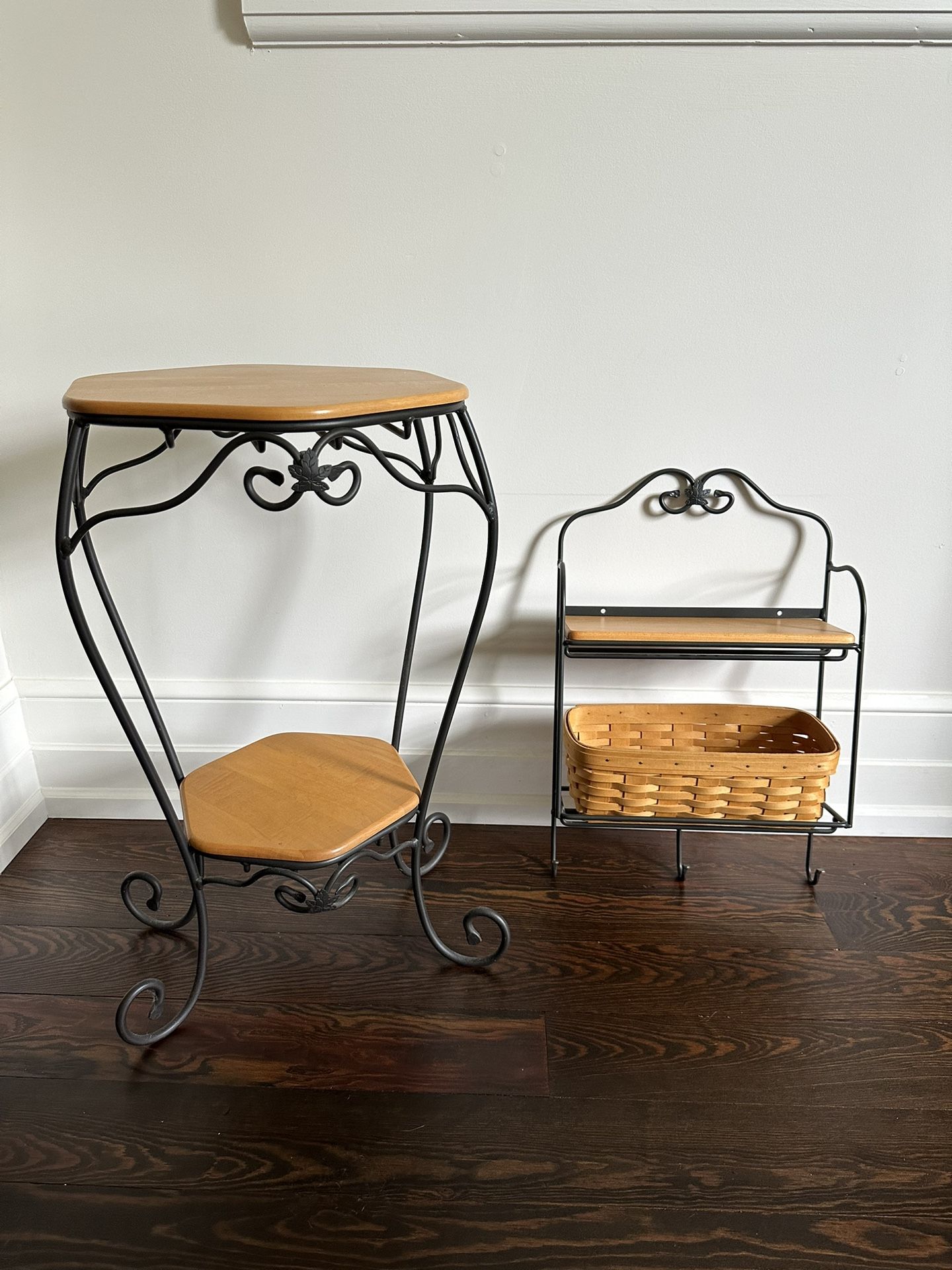 Longaberger End Table or Wall Shelf - Priced Seperate