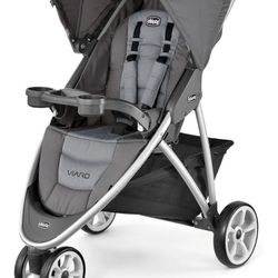 Chicco Viaro Quick-Fold Stroller - Graphite | Grey
