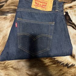 Levi 501 Washed Blue 33W 32L