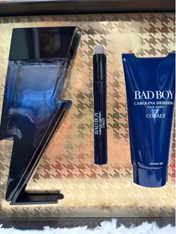 Carolina Herrera Bad Boy Cobalt Perfume Set