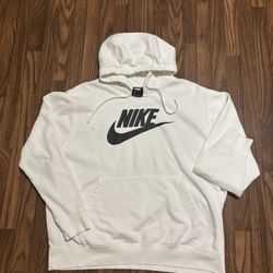 Nike * Full Spell Out Center Swoosh Sweatshirt Hoodie * Size XL 