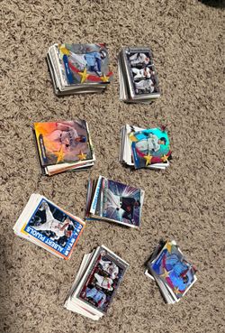 Random topps fleer score baseball cards lot
