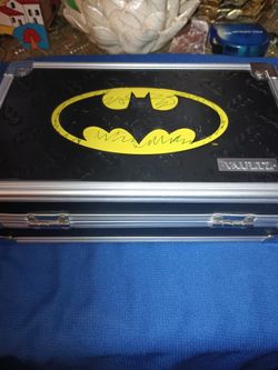 Bat Man Box with old Memorabilia