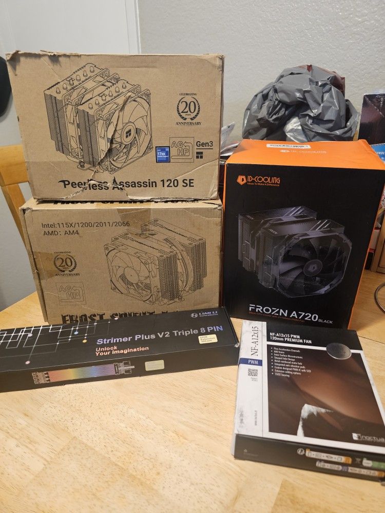 New pc parts good brands