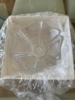 New  Swedish Crystal Orion Bowl.