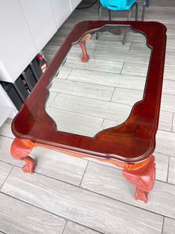 Glass table