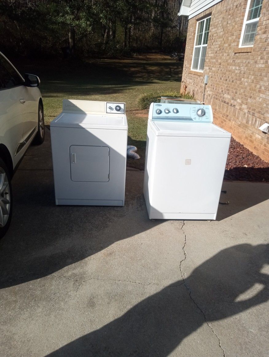 Washer And Dryer Set