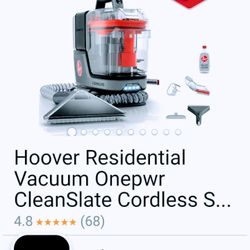 Hoover Vacuum Onepwr Clean Slate