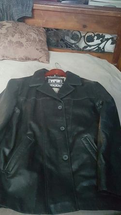 Authentic adler leather jacket