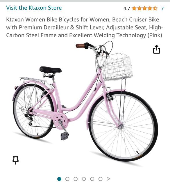 Brand New Beach Cruiser Woman’s Bike 
