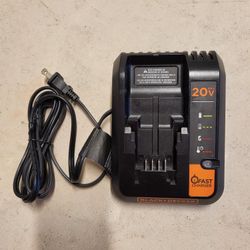 Black + Decker Fast Charger 20V MAX Lithium Battery Charger