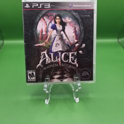 Alice Maddness Returns Ps3