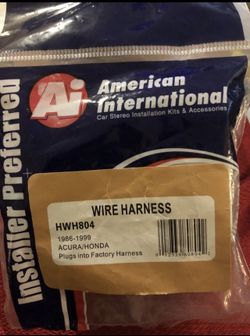 Acura honda 1988-1999 wire harness
