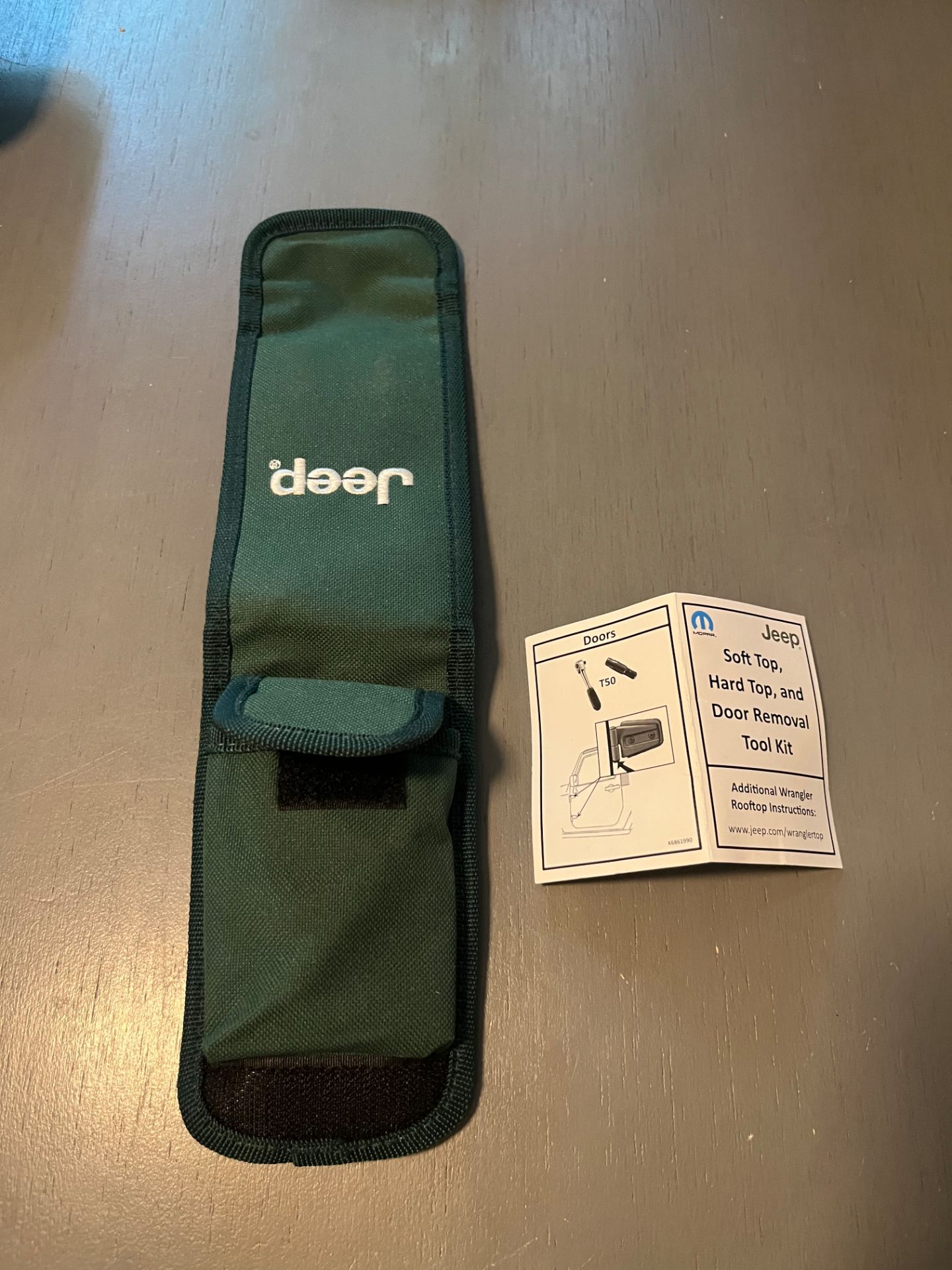Jeep wrangler 2015 tool kit (mopar)