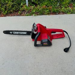 Craftsman Electric Chainsaw 