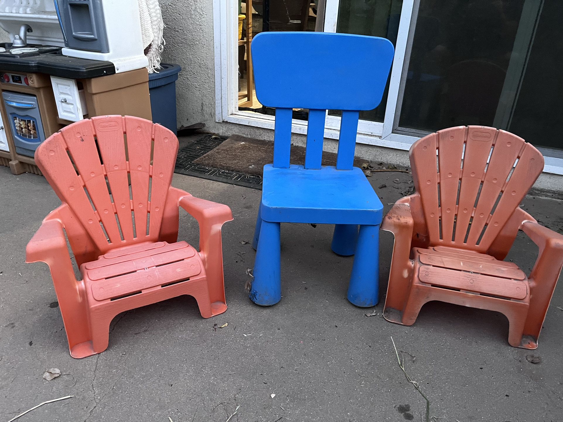 3 Toddler Chairs - $15
