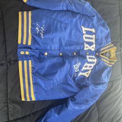 Luxury varsity jacket