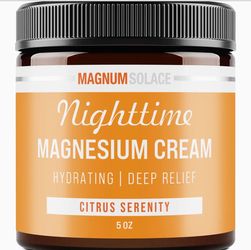 Magnesium night cream